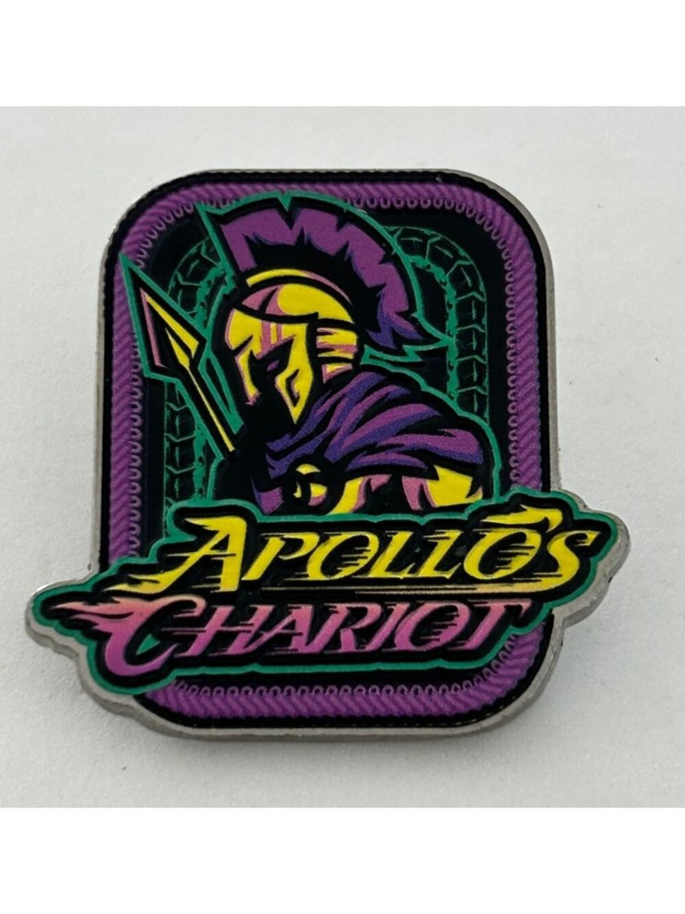 Apollos Chariot Busch Gardens Metal Virginia VA Roller Coaster Souvenir Pin